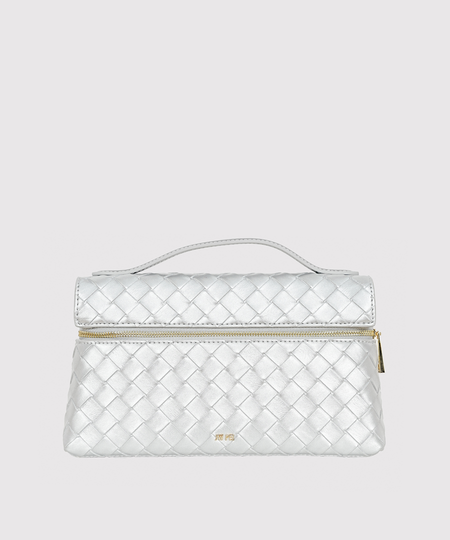 jw pei thea-top-handle-woven-bag-silver01