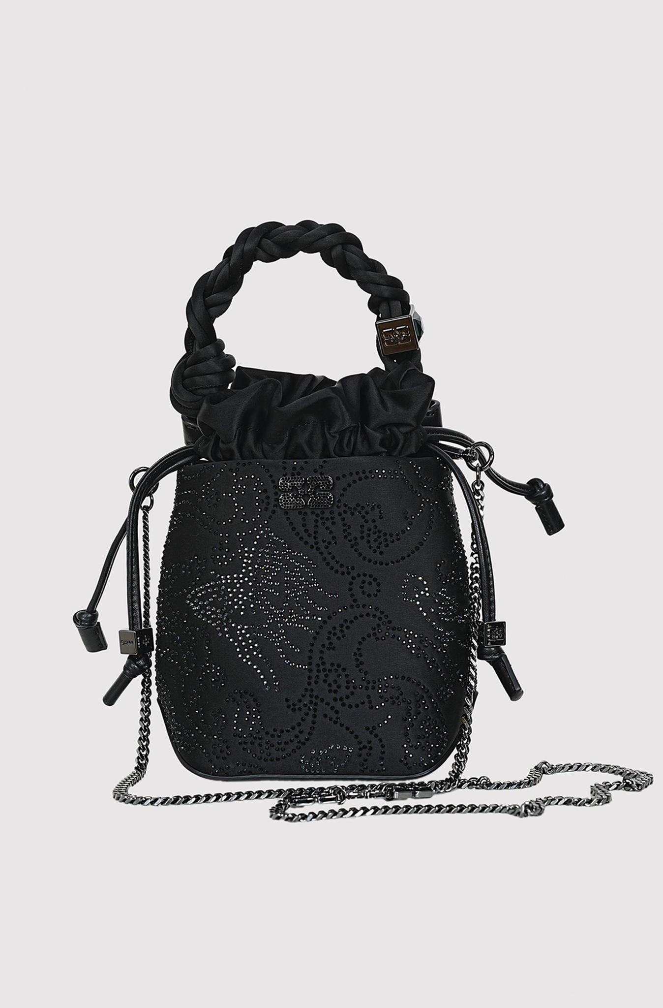 ganni-bou-bucket-mini-flower-strass-satin-black03