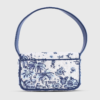 staud Tommy Beaded Bag Toile De Pup - Blue001