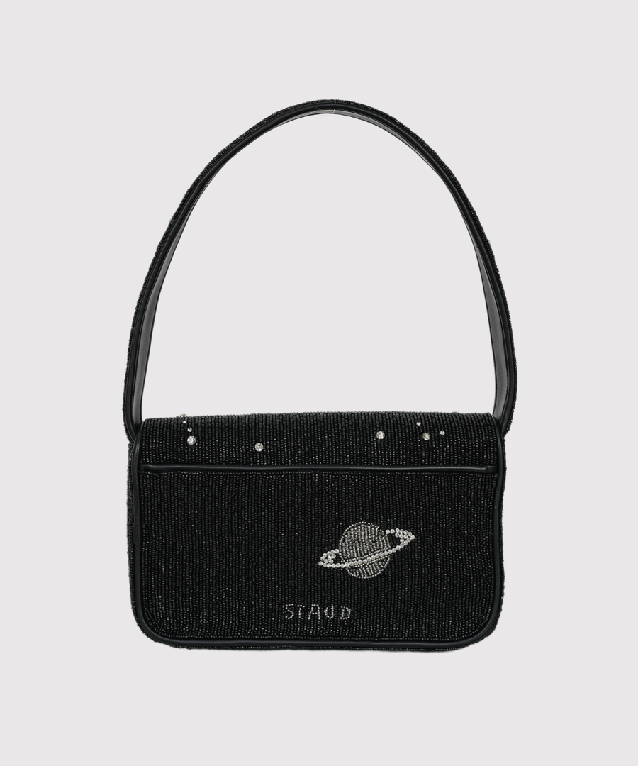 staud tommy-beaded-bag-stary-night-black