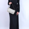 staud Tommy Beaded Bag Garden Party - Silver002